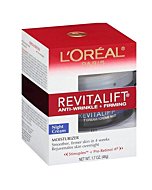 L'Oreal Paris RevitaLift Anti-Wrinkle Firming Night Cream, 1.7 Ounces Single pack