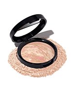 LAURA GELLER NEW YORK Award-Winning Baked Balance-n-Brighten Color Correcting Powder Foundation - Fair - Buildable Light to Medium Coverage - Demi-Matte Natural Finish