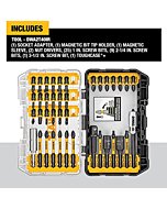 DEWALT Screwdriver Bit Set, Impact Ready, FlexTorq, 40-Piece (DWA2T40IR)