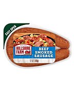 Hillshire Farm Beef Smoked Sausage, 12 oz.