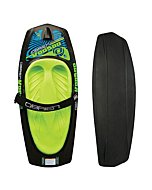 O'Brien Voodoo Kneeboard with Hook, Black