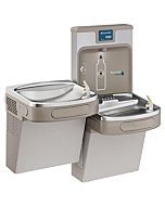 Elkay LZSTL8WSLP ezH2O Bottle Filling Station, Bi-level, Light Gray Granite