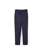 French Toast Boys' Adjustable Waist Relaxed Fit Pant (Standard & Husky), Navy, 6 Slim