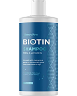 Biotin Hair Shampoo for Thinning Hair - Volumizing Biotin Shampoo for Men and Womens Dry Damaged Hair - Sulfate Free Shampoo with Biotin and Moisturizing Essential Oils over 95% Natural Derived