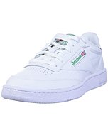 Reebok Classics Men's Club C Sneaker, White/Green, 10