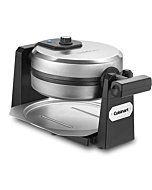 Cuisinart Maker Waffle-Iron, Single, Black/Stainless