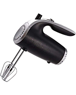 Brentwood Electric Hand Mixer Lightweight 5-Speed, Black