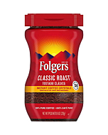 Folgers Classic Roast Instant Coffee Crystals, 8 Ounces