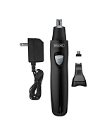 Wahl Deluxe Rechargeable 6-in-1 Detailer with 2 Attachment Heads for Ears, Nose, & Eyebrow Trimming at Home - Model 3023284