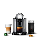 Nespresso Vertuo Coffee and Espresso Machine by Breville, 5 Cups, Chrome