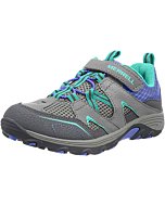 Merrell Trail Chaser Hiking Sneaker, Grey/Multi, 4.5 US Unisex Big Kid