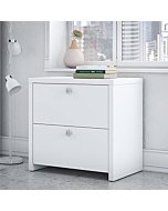 Bush Business Furniture Office by kathy ireland Echo Lateral File Cabinet, Pure White