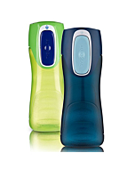 Contigo Autoseal Trekker Kids Water Bottle, 2-Pack, Granny Smith & Nautical