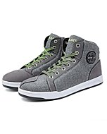 IRON JIA'S Motorcycle Shoes Men Streetbike Casual Accessories Breathable Protective Gear Powersport Anti-Slip Footwear 11 Grey