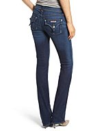 HUDSON Jeans Women's Collin Mid Rise Skinny Jean, with Back Flap Pockets, Corrupt, 24