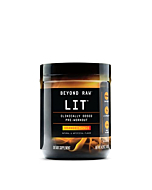 BEYOND RAW LIT | Clinically Dosed Pre-Workout Powder | Contains Caffeine, L-Citruline, and Beta-Alanine, Nitrix Oxide and Preworkout Supplement | Gummy Worm | 60 Servings