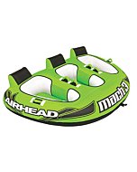 Airhead Mach 3, 1-3 Rider Towable Tube for Boating