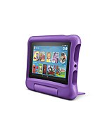 Fire 7 Kids tablet, 7" Display, ages 3-7, 16 GB, (2019 release), Purple Kid-Proof Case