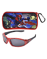 Marvel Spiderman Kids Sunglasses with Kids Glasses Case, Protective Toddler Sunglasses, Spiderman2, Medium