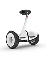 Segway Ninebot S Smart Self-Balancing Electric Scooter with LED light, Portable and Powerful, White