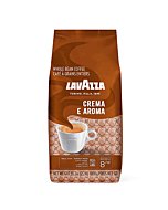 Lavazza Roasted Coffee Beans, Crema E Aroma, 2.20 lbs (Pack of 6)