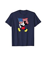 Disney Mickey Mouse Americana Flag T-Shirt