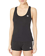 adidas Originals womens Tank Top, Black/White, X-Small US