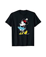 Disney Minnie Mouse Flower Hat T-Shirt