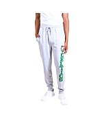 Ultra Game NBA Official Men’s Super Soft Game Day Jogger Sweatpants - Unisex, Boston Celtics, Heather Gray, X-Large