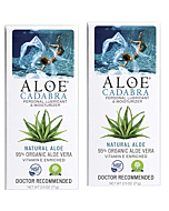 Aloe Cadabra Flavored Personal Lubricant Organic Passion Lube for Women, Men & Couples, Banana Cream 2.5 Ounce