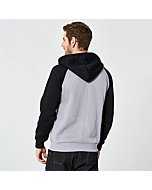 Men Hoodie Long Sleeve Kanga Pocket Active Running Sweatshirt, Light Gray-L