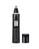 Panasonic Ear and Nose Hair Trimmer for Men with Vacuum Cleaning System, Powerful Motor and Dual-Edge Blades for Smoother Cutting, Wet/Dry – ER-GN70-K (Black)