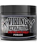 Extreme Hold Pomade for Men – Style & Finish Your Hair - Extra Firm,Strong Hold & High Shine for Men’s Styling Support - Water Based Male Grooming Product is Easy to Wash Out, 4oz