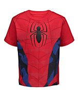 Marvel Spider-Man Toddler Boys 4 Pack Graphic Short Sleeve T-Shirts Spiderman 5T