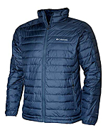 Columbia Men's White Out II Omni Heat Insulated Puffer Jacket (Collegiate Navy, M)