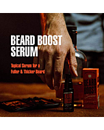 Beard Growth Serum with Biotin & Caffeine by Wild Willies - Natural Beard Care for Thicker, Fuller Healthier Beard - Mens Facial Hair Treatment for Grooming - Increases Thickness and Volume