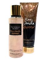 Victoria’s Secret Bare Vanilla Shimmer Fragrance Mist and Lotion Set