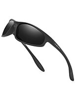 FAGUMA Polarized Sports Sunglasses For Men Cycling Driving Fishing 100% UV Protection