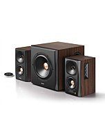 Edifier S360DB Bookshelf Speaker with Wireless Subwoofer, 2.1 Speaker System, Bluetooth v4.1 AptX Wireless Sound, for Computer Rooms, Living Rooms, and Dens