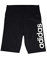 adidas womens Designed 2 Move Shorts Tights Black/White XX-Small