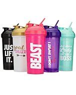 Hydra Cup [5 Pack] OG Shaker Bottles 28-Ounce, Max Value Pack Blender for Protein Mixes, Stand Out Women's Colors & Logos