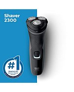 Philips Norelco Shaver 2300 Rechargeable Electric Shaver with PopUp Trimmer, Black, 1 Count, S1211/81