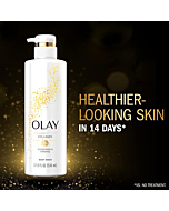 Olay Body Wash with Collagen and Vitamin B3, Cleansing & Firming, 17.9 Fl Oz (Pack of 4) - Packaging May Vary