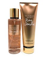 Victoria’s Secret Bare Vanilla Body Mist and Fragrance Lotion Set