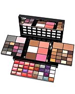 All In One Makeup Gift Kit - Ultimate Color Combination - 36 Eyeshadow, 28 Lip Gloss, 3 Blusher, 4 Concealer, 3 Contour Powder, 3 Brushes, 1 Mirror, 74 Colors Makeup Set Combination Palette