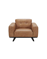 Rivet Bigelow Contemporary Modern Upholstered with Square Legs