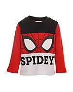 Marvel Spider-Man Toddler Boys Fleece Sweatshirt and Pants Set Red / Black 2T