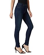 HUDSON Women's Barbara High-Rise Super-Skinny Jean, Requiem, 23