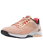 Reebok womens Nano X1 Cross Trainer, Aura Orange/Twisted Coral/White, 5 US