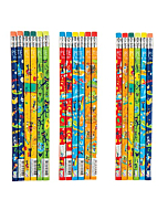 Raymond Geddes Pete the Cat Pencils with Erasers (Pack of 36)